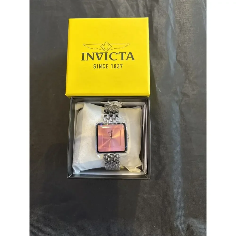 Invicta Celestial Women's Watch - 32mm, Silver Pink dial 70425